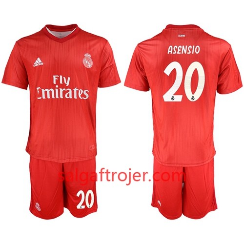 Real Madrid Fodboldtrøjer Asensio 20 Børn 3. sæt 2018/19 Kort ærmer Real Madrid Fodboldtrøjer Asensio 20 Børn 3. sæt 2018/19 Kort ærmer